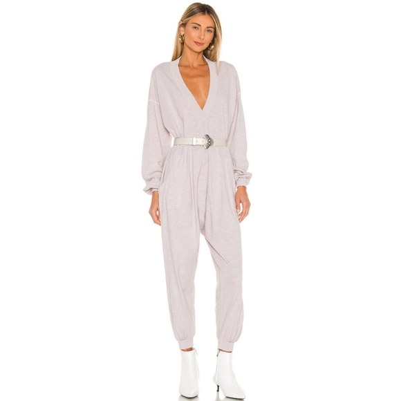 Free People Just Because Jumpsuit Onesie Sun Rust - Picture 9 of 9